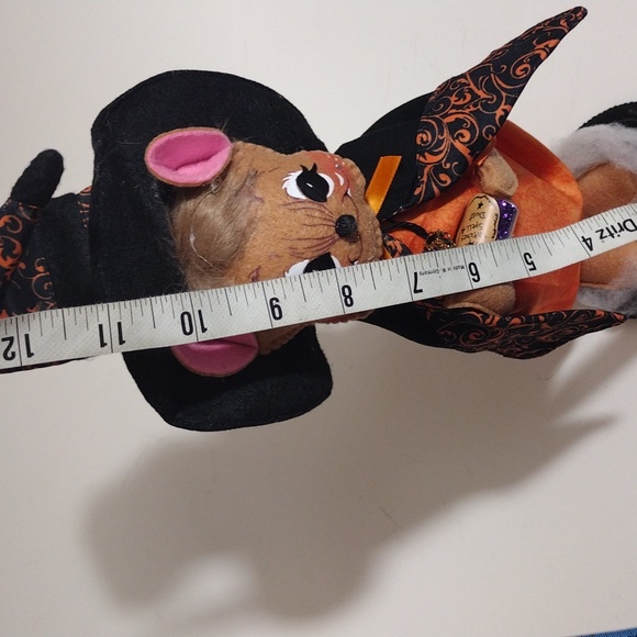 Annalee Halloween Witch Mouse 2017 NWOT - Picture 7 of 7